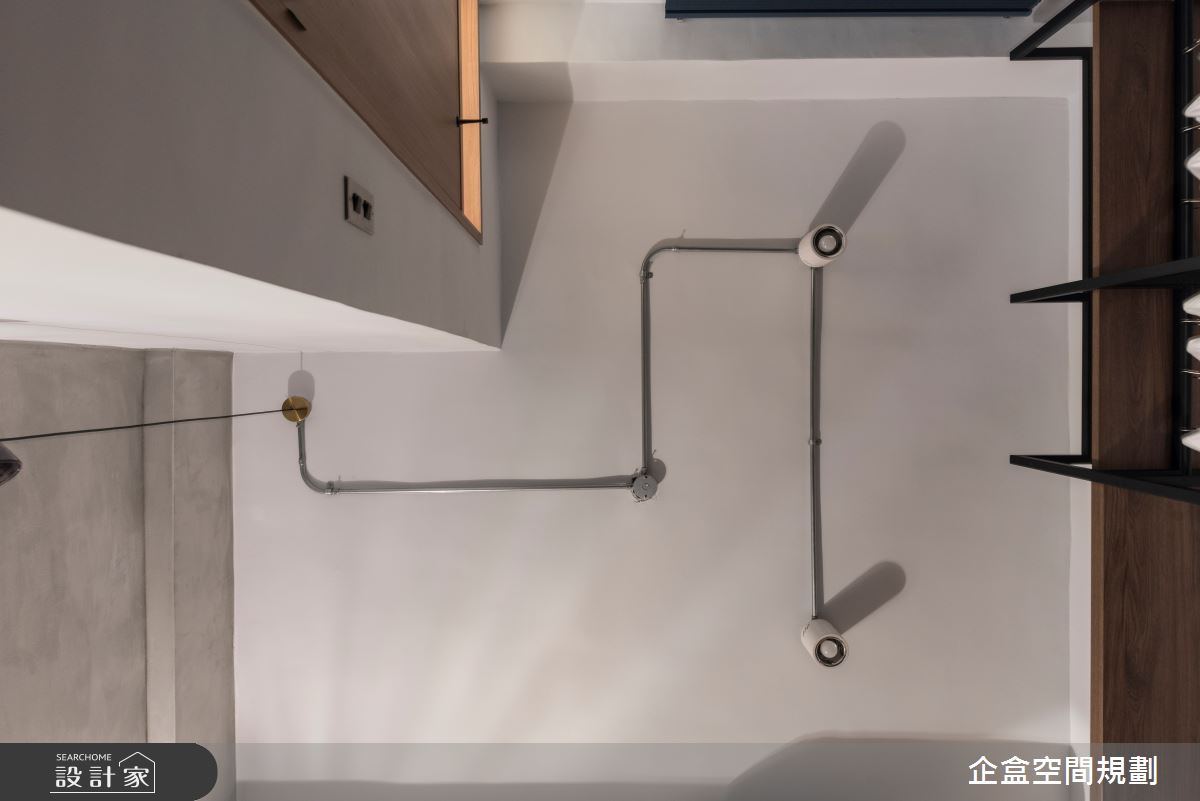30坪老屋(41~50年)＿工業風臥室案例圖片＿企盒空間規劃工作室＿企盒_10.台北-30坪老屋之31