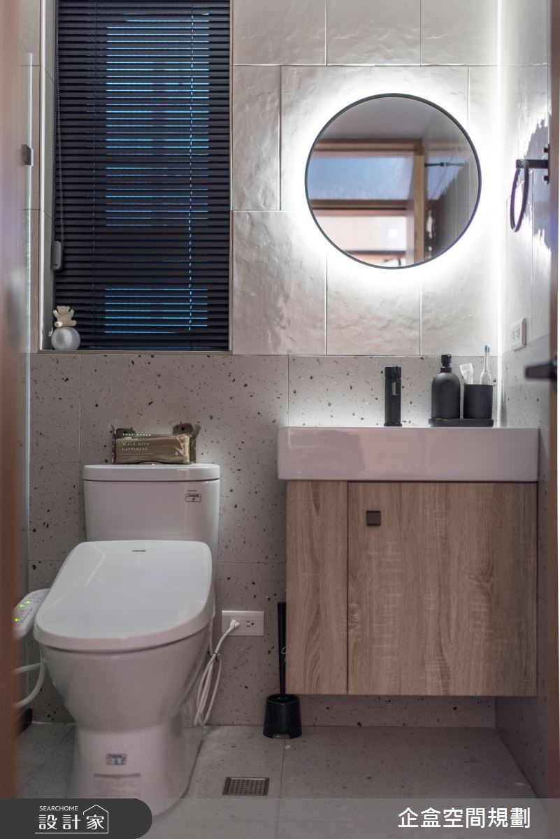 30坪老屋(41~50年)＿工業風浴室案例圖片＿企盒空間規劃工作室＿企盒_10.台北-30坪老屋之34