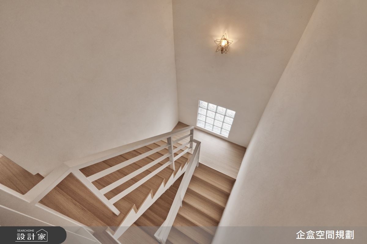 36坪老屋(16~30年)＿混搭風樓梯案例圖片＿企盒空間規劃工作室＿企盒_11.桃園-36坪老屋之13