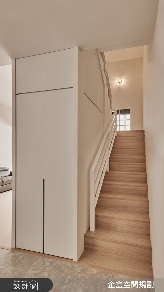 36坪老屋(16~30年)＿混搭風樓梯案例圖片＿企盒空間規劃工作室＿企盒_11.桃園-36坪老屋之8