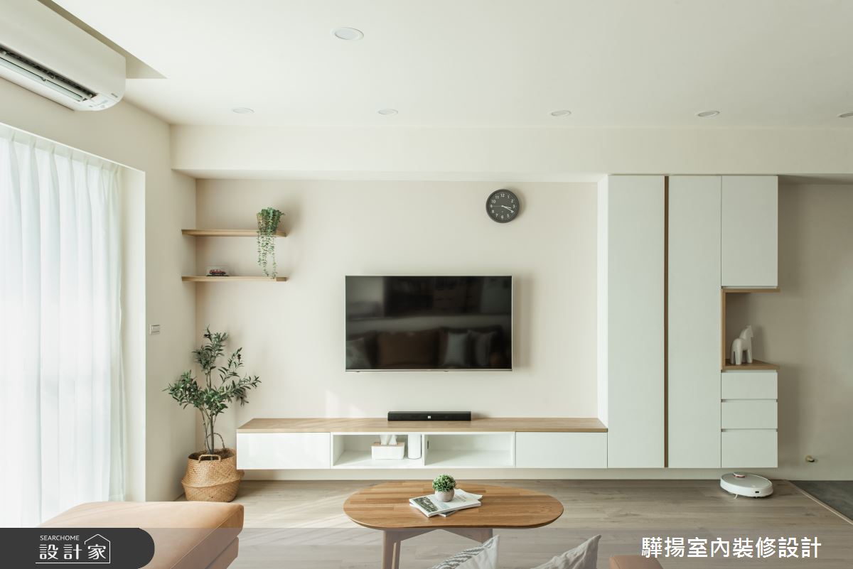 中古屋(5~15年)＿日式無印風客廳案例圖片＿驊揚室內裝修設計有限公司＿驊揚_01水舞間之4