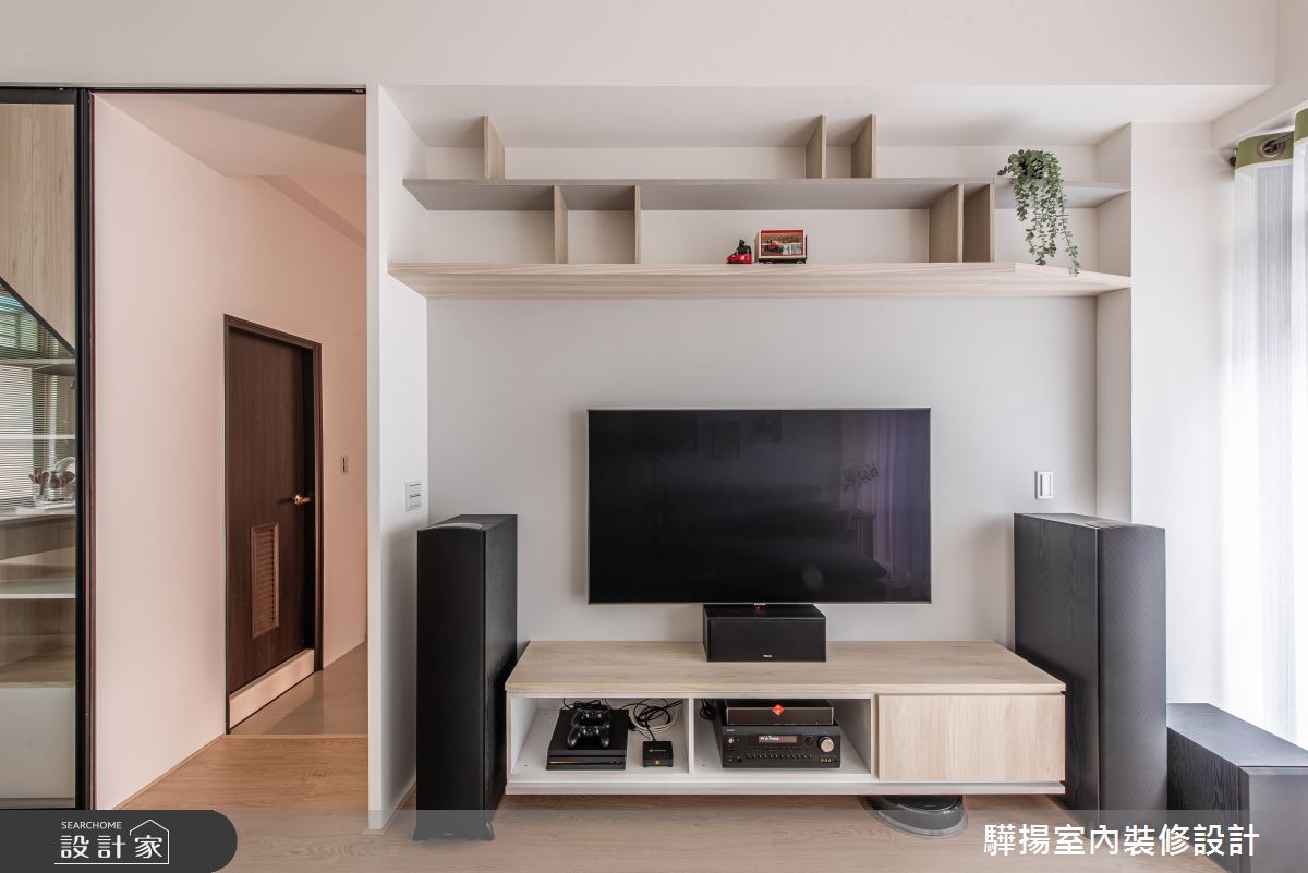 中古屋(5~15年)＿混搭風客廳案例圖片＿驊揚室內裝修設計有限公司＿驊揚_02灣中街透天之9