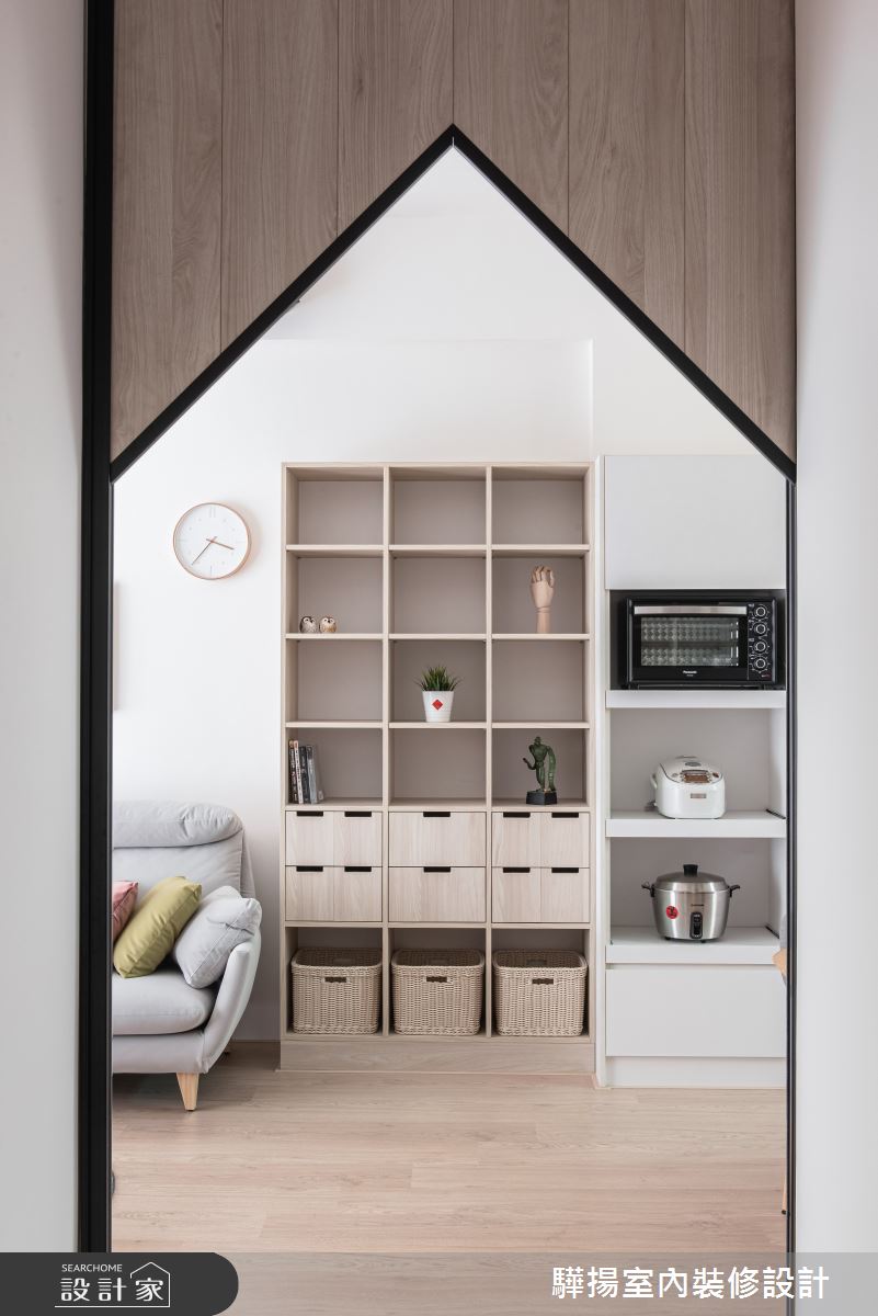 中古屋(5~15年)＿混搭風客廳案例圖片＿驊揚室內裝修設計有限公司＿驊揚_02灣中街透天之10