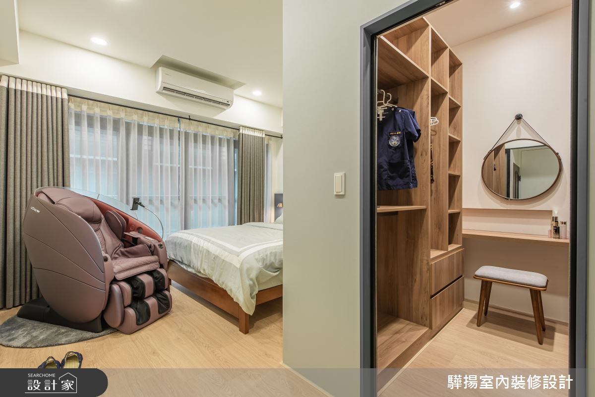 中古屋(5~15年)＿混搭風臥室案例圖片＿驊揚室內裝修設計有限公司＿驊揚_02灣中街透天之12