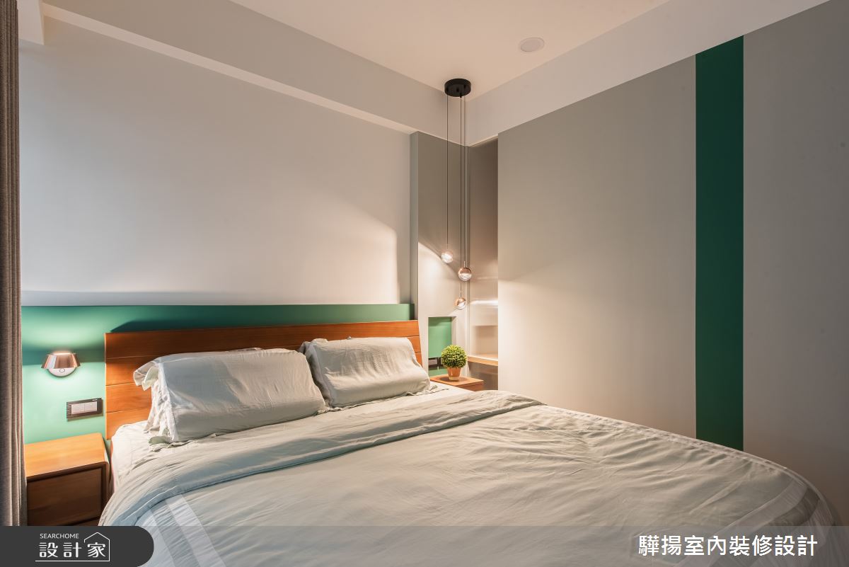 中古屋(5~15年)＿混搭風臥室案例圖片＿驊揚室內裝修設計有限公司＿驊揚_02灣中街透天之17