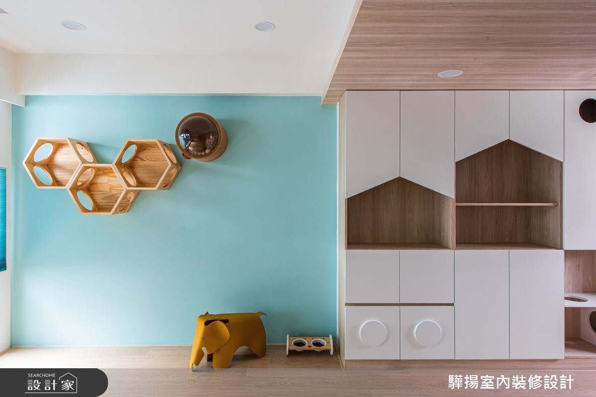 中古屋(5~15年)＿混搭風寵物多功能室案例圖片＿驊揚室內裝修設計有限公司＿驊揚_02灣中街透天之25