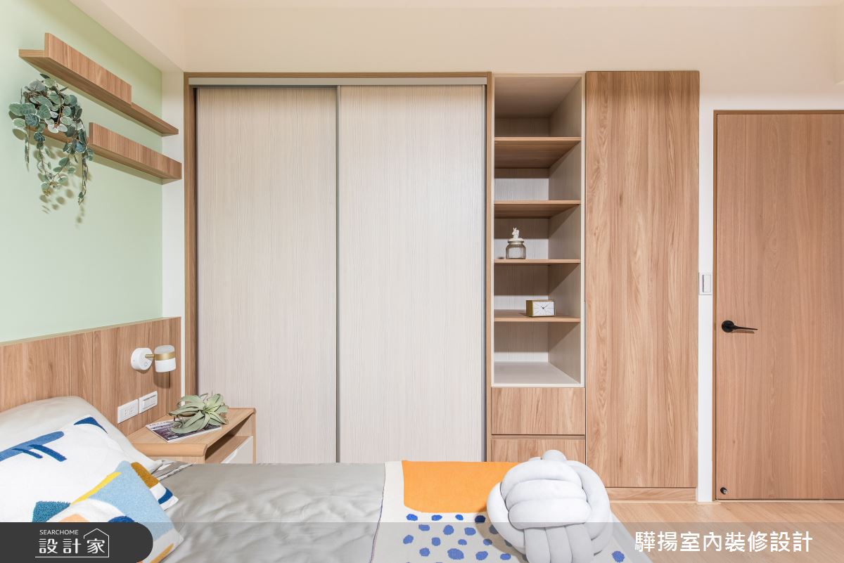 中古屋(5~15年)＿混搭風臥室案例圖片＿驊揚室內裝修設計有限公司＿驊揚_02灣中街透天之21