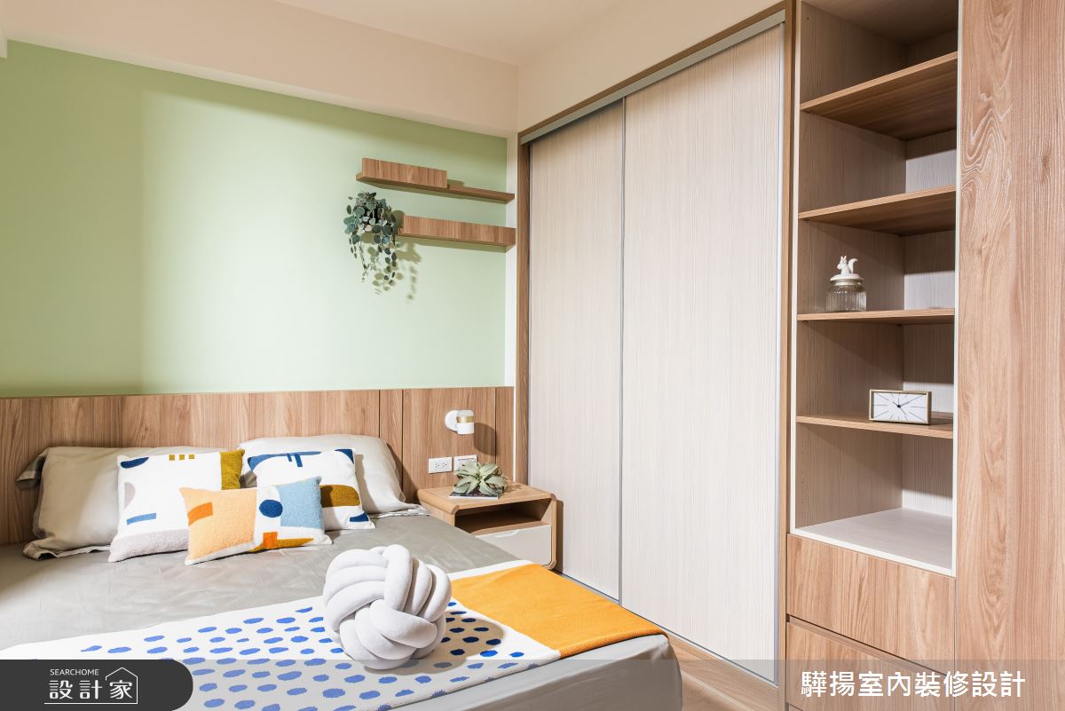 中古屋(5~15年)＿混搭風臥室案例圖片＿驊揚室內裝修設計有限公司＿驊揚_02灣中街透天之20