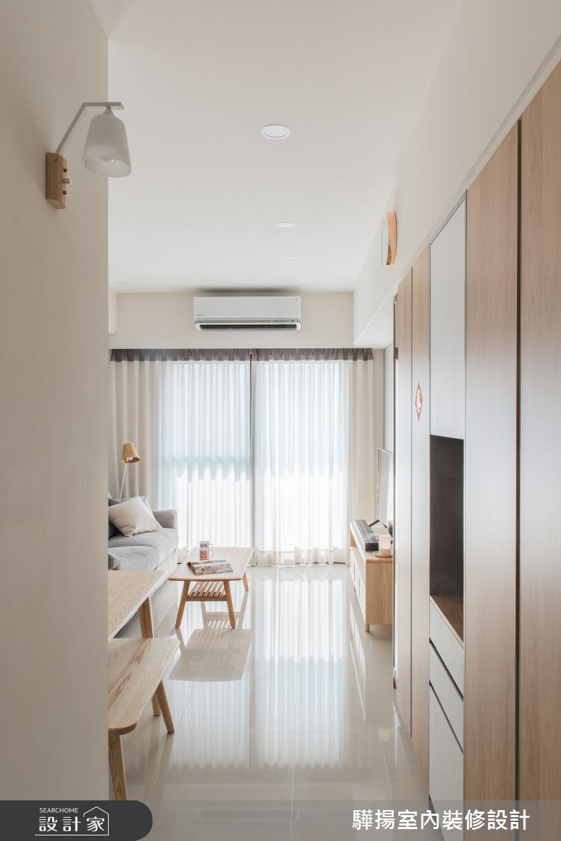 20坪新成屋(5年以下)＿日式無印風玄關案例圖片＿驊揚室內裝修設計有限公司＿驊揚_03TAKU宅之2