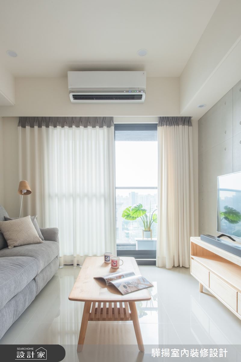 20坪新成屋(5年以下)＿日式無印風客廳案例圖片＿驊揚室內裝修設計有限公司＿驊揚_03TAKU宅之3