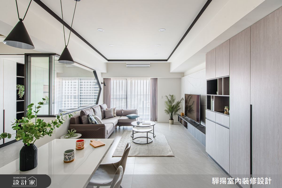23坪新成屋(5年以下)＿現代風餐廳案例圖片＿驊揚室內裝修設計有限公司＿驊揚_04仰德悅之3