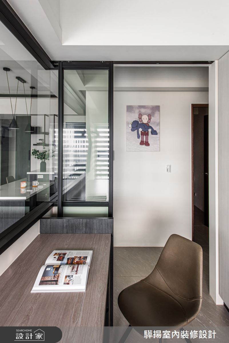23坪新成屋(5年以下)＿現代風書房案例圖片＿驊揚室內裝修設計有限公司＿驊揚_04仰德悅之19