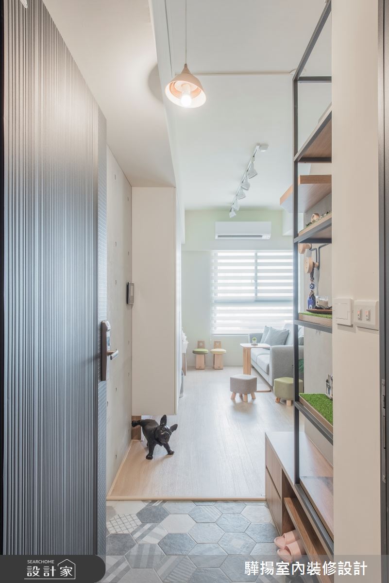 15坪新成屋(5年以下)＿日式無印風玄關案例圖片＿驊揚室內裝修設計有限公司＿驊揚_05旺時代之1