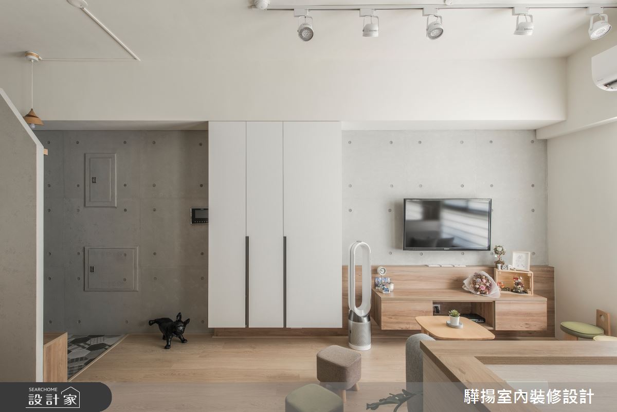 15坪新成屋(5年以下)＿日式無印風案例圖片＿驊揚室內裝修設計有限公司＿驊揚_05旺時代之5