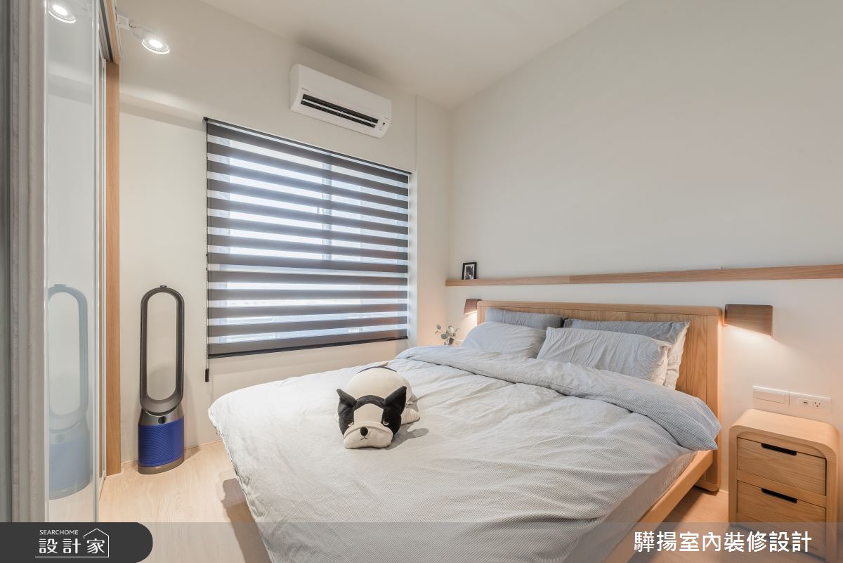 15坪新成屋(5年以下)＿日式無印風臥室案例圖片＿驊揚室內裝修設計有限公司＿驊揚_05旺時代之18