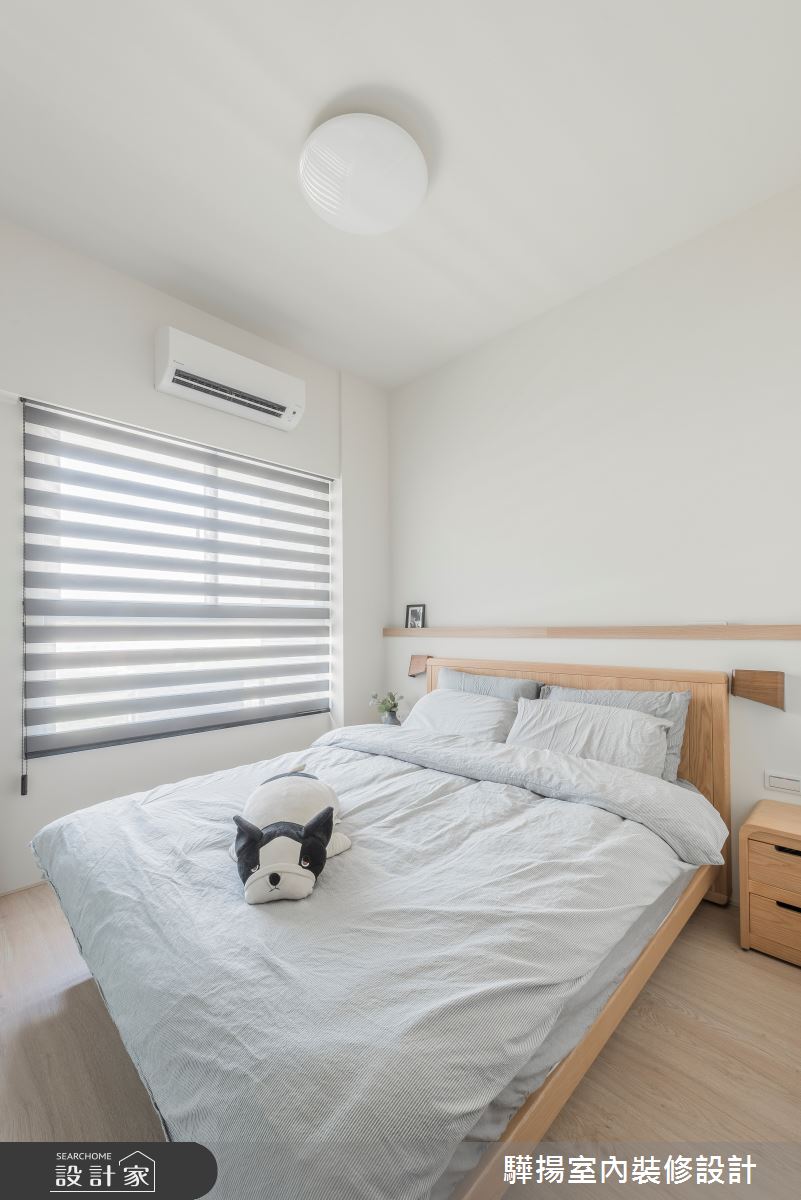 15坪新成屋(5年以下)＿日式無印風臥室案例圖片＿驊揚室內裝修設計有限公司＿驊揚_05旺時代之19