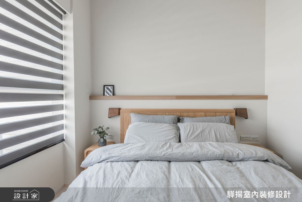 15坪新成屋(5年以下)＿日式無印風臥室案例圖片＿驊揚室內裝修設計有限公司＿驊揚_05旺時代之21