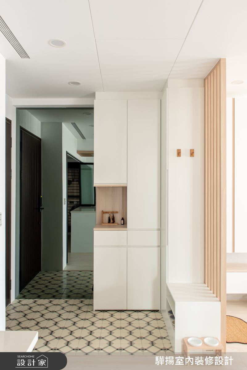 23坪新成屋(5年以下)＿日式無印風玄關案例圖片＿驊揚室內裝修設計有限公司＿驊揚_06御廳苑之3