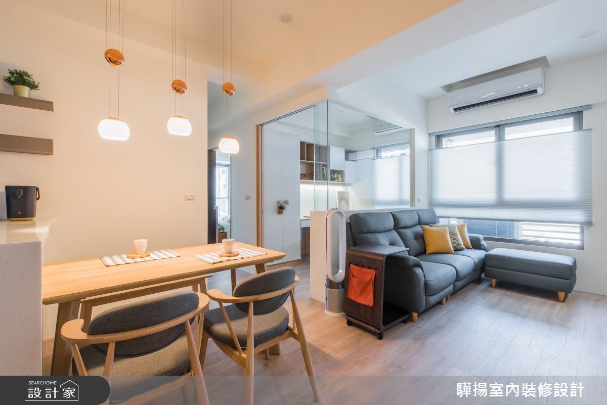 20坪新成屋(5年以下)＿北歐風餐廳案例圖片＿驊揚室內裝修設計有限公司＿驊揚_08若樸之2
