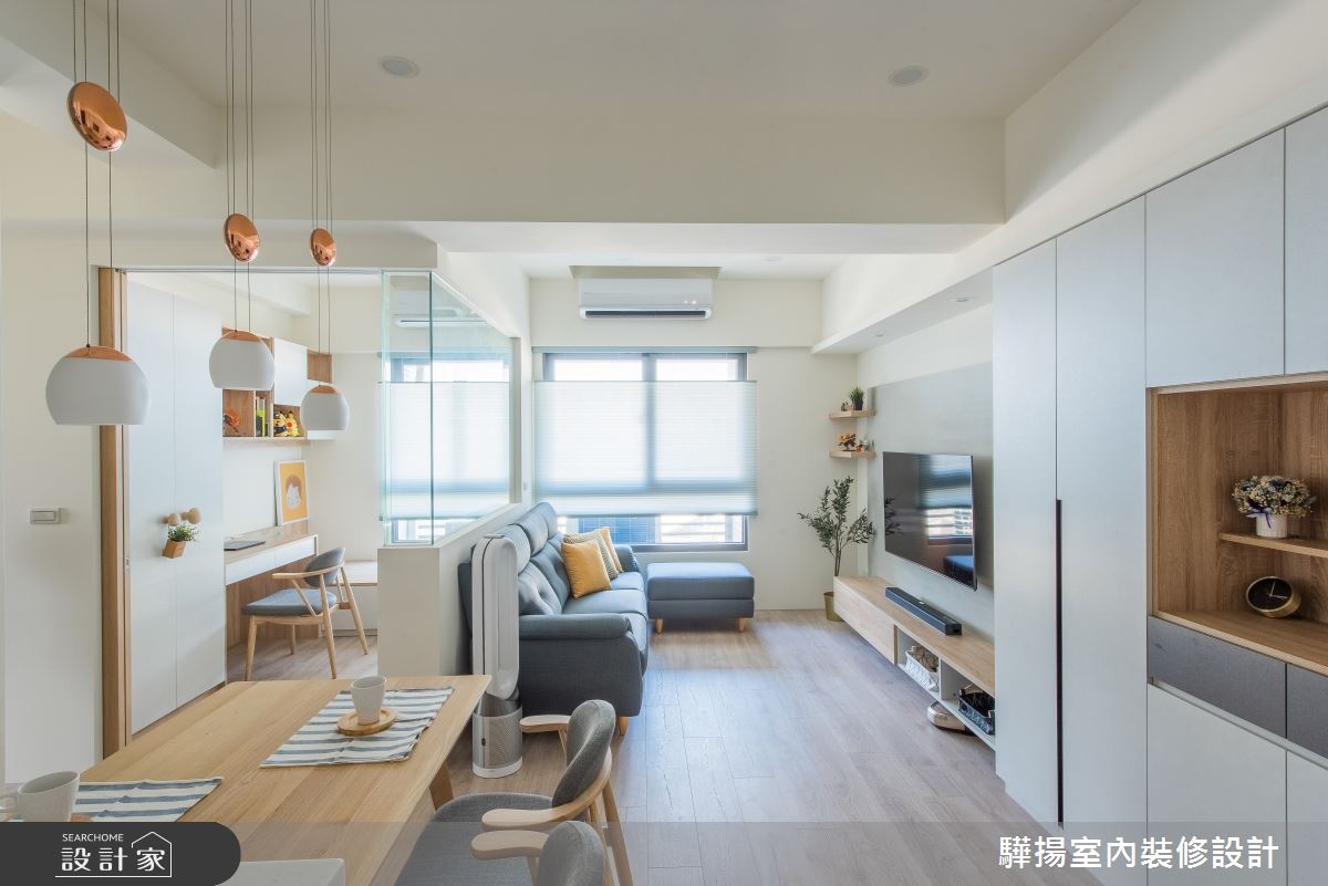 20坪新成屋(5年以下)＿北歐風案例圖片＿驊揚室內裝修設計有限公司＿驊揚_08若樸之3