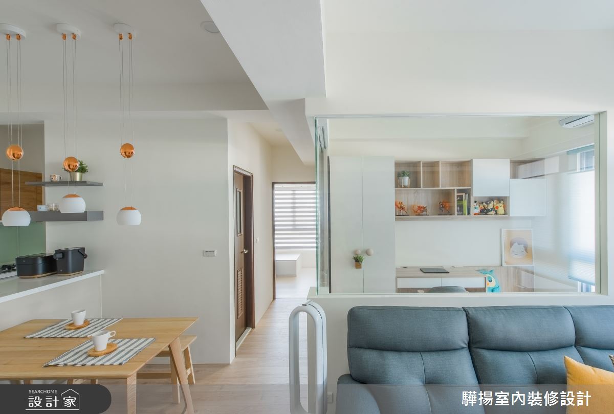 20坪新成屋(5年以下)＿北歐風客廳案例圖片＿驊揚室內裝修設計有限公司＿驊揚_08若樸之6