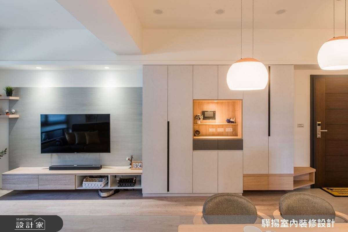 20坪新成屋(5年以下)＿北歐風客廳案例圖片＿驊揚室內裝修設計有限公司＿驊揚_08若樸之8