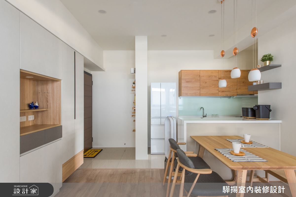 20坪新成屋(5年以下)＿北歐風餐廳案例圖片＿驊揚室內裝修設計有限公司＿驊揚_08若樸之9