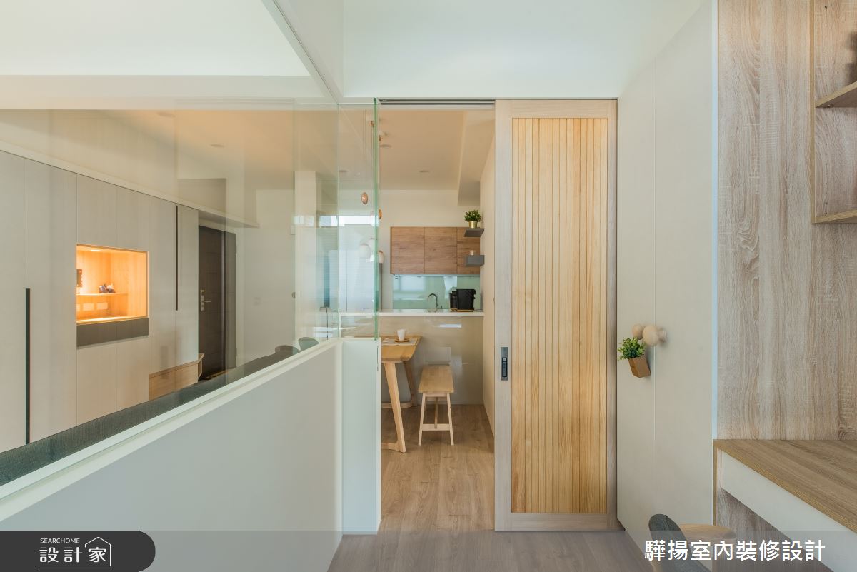 20坪新成屋(5年以下)＿北歐風走廊案例圖片＿驊揚室內裝修設計有限公司＿驊揚_08若樸之13
