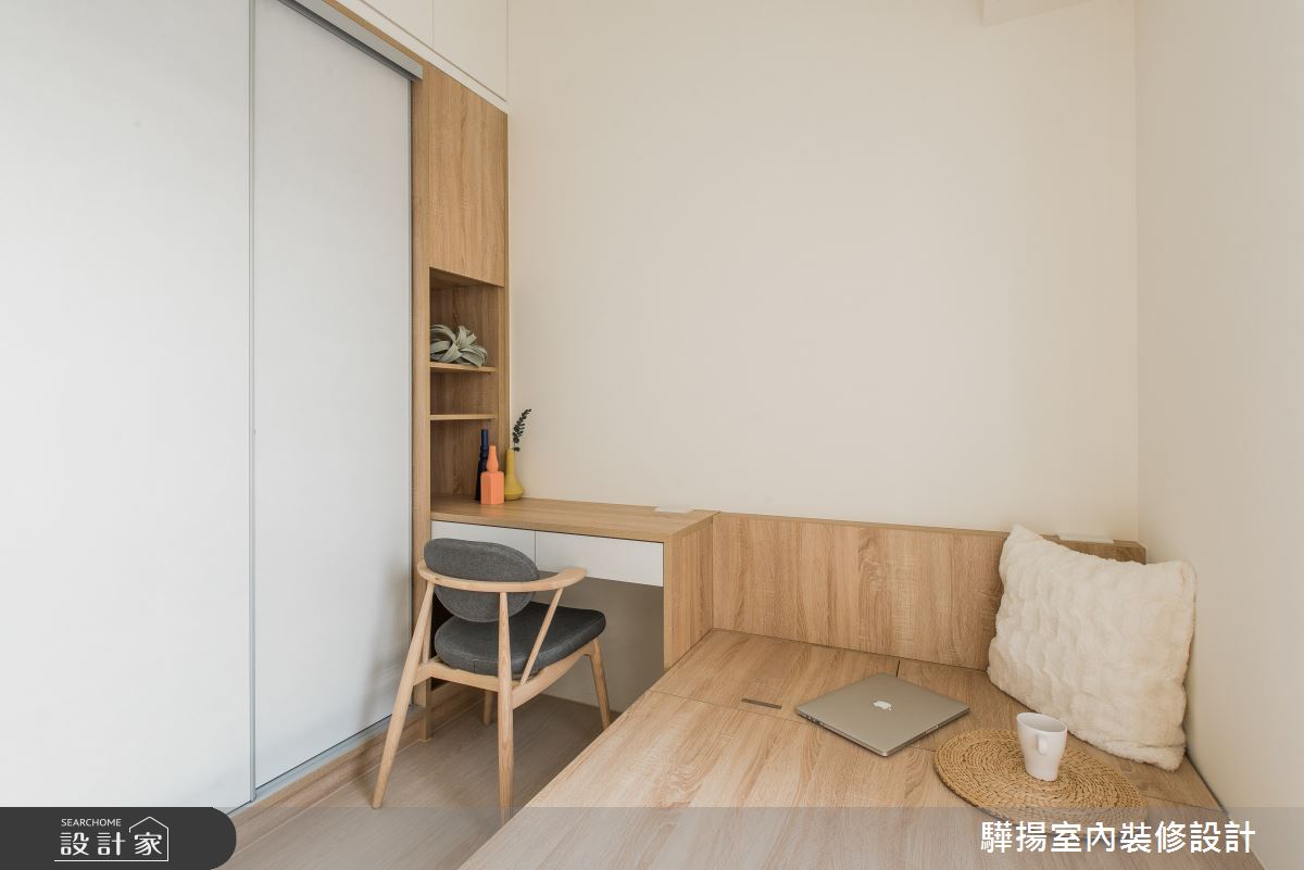20坪新成屋(5年以下)＿北歐風臥室案例圖片＿驊揚室內裝修設計有限公司＿驊揚_08若樸之17