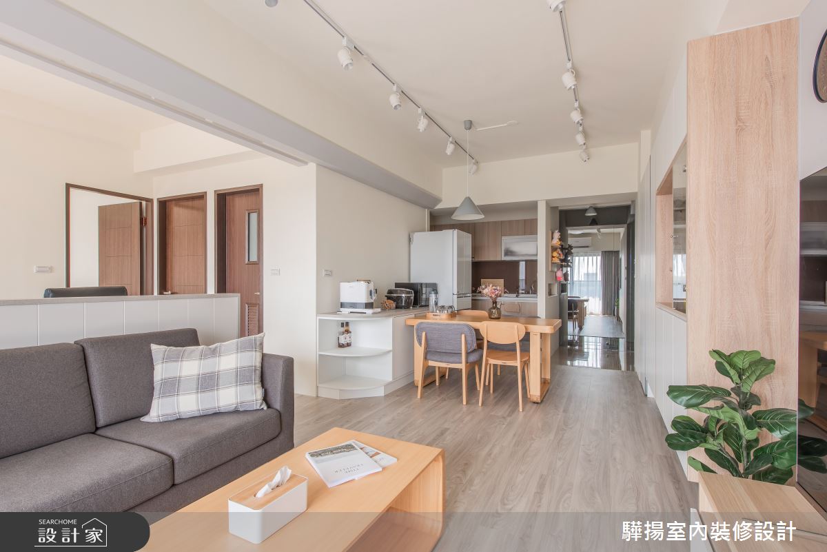 新成屋(5年以下)＿北歐風客廳案例圖片＿驊揚室內裝修設計有限公司＿驊揚_09四季春之7