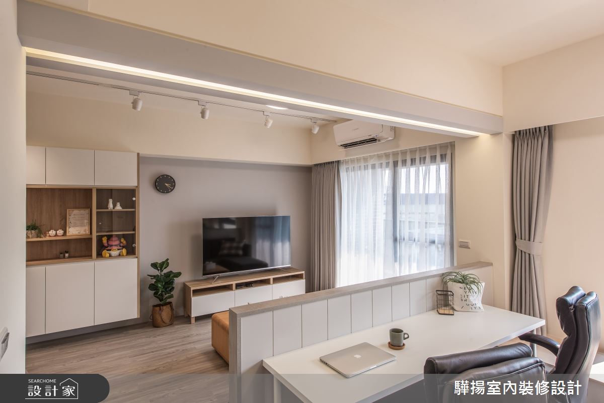 新成屋(5年以下)＿北歐風客廳案例圖片＿驊揚室內裝修設計有限公司＿驊揚_09四季春之11