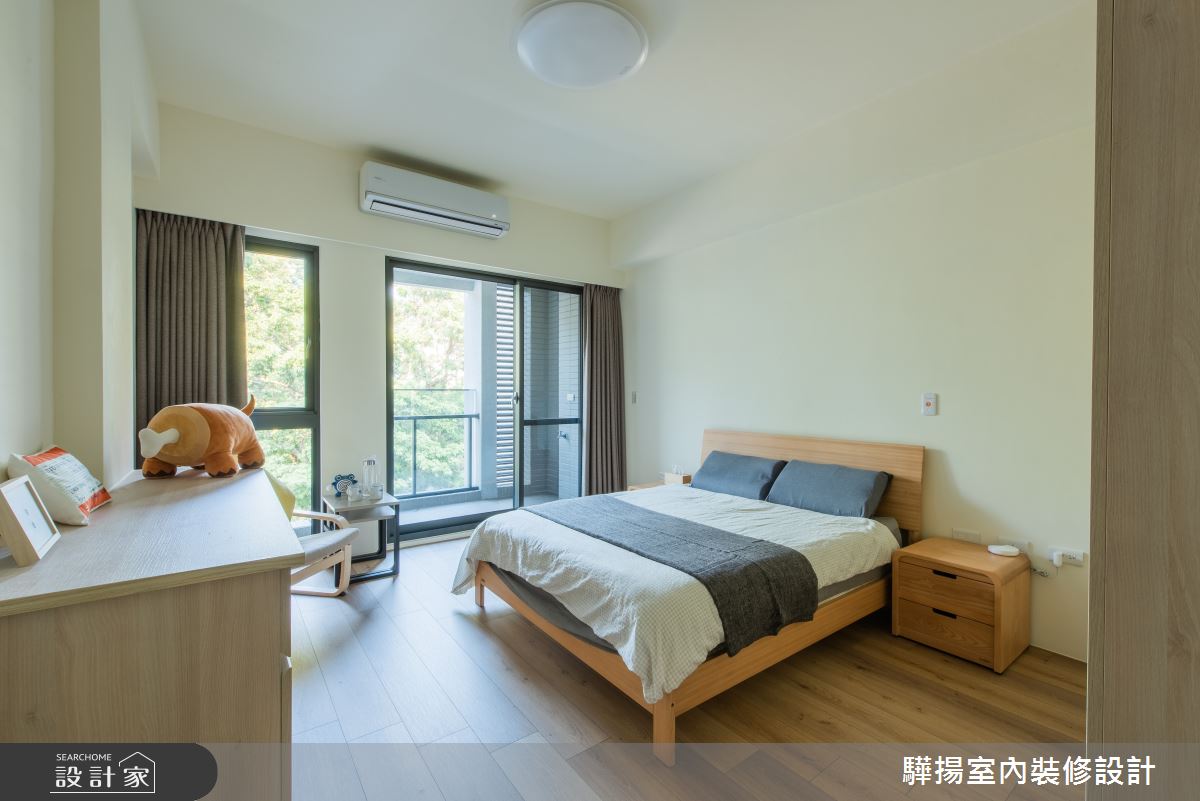 30坪新成屋(5年以下)＿日式無印風臥室案例圖片＿驊揚室內裝修設計有限公司＿驊揚_10楠梓賦謙之19