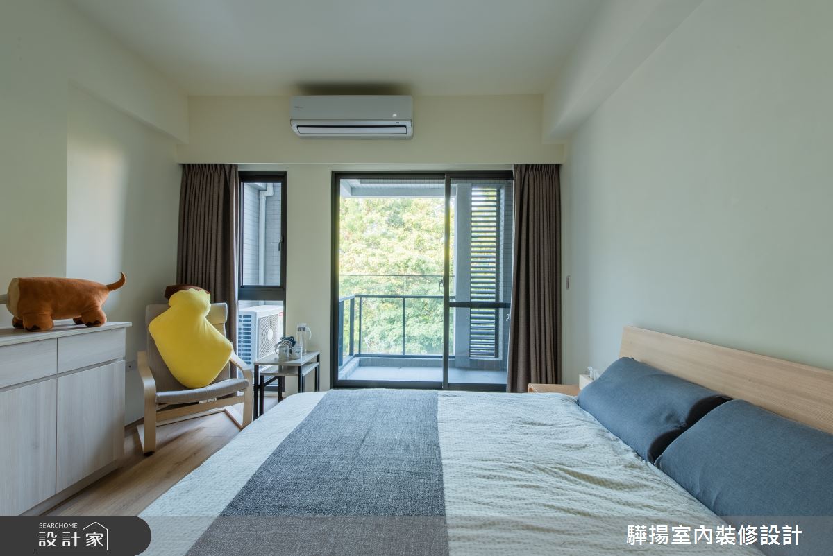 30坪新成屋(5年以下)＿日式無印風臥室案例圖片＿驊揚室內裝修設計有限公司＿驊揚_10楠梓賦謙之20