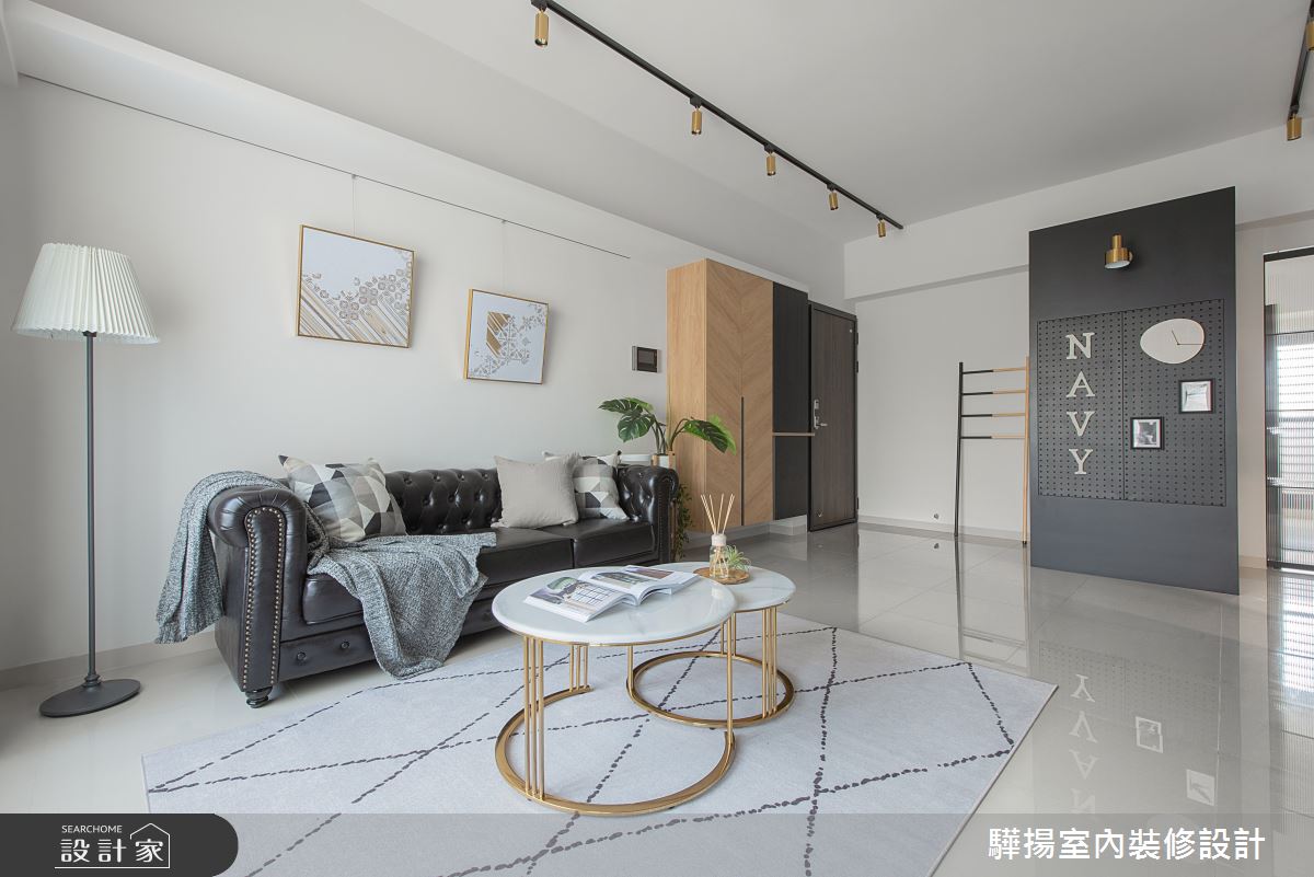 25坪新成屋(5年以下)＿現代風客廳案例圖片＿驊揚室內裝修設計有限公司＿驊揚_11璟自然之3