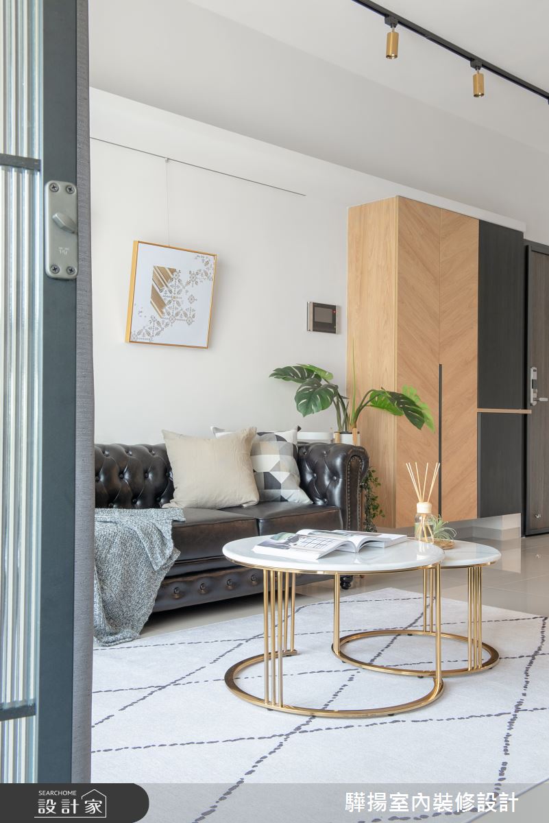 25坪新成屋(5年以下)＿現代風客廳案例圖片＿驊揚室內裝修設計有限公司＿驊揚_11璟自然之7