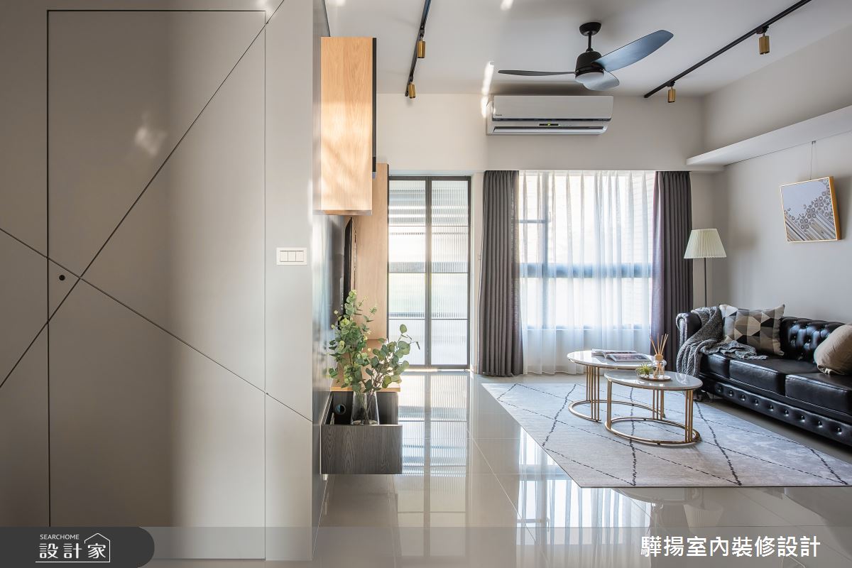 25坪新成屋(5年以下)＿現代風客廳案例圖片＿驊揚室內裝修設計有限公司＿驊揚_11璟自然之8