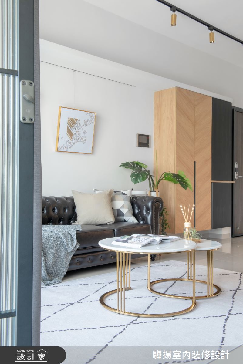 25坪新成屋(5年以下)＿現代風客廳案例圖片＿驊揚室內裝修設計有限公司＿驊揚_11璟自然之9