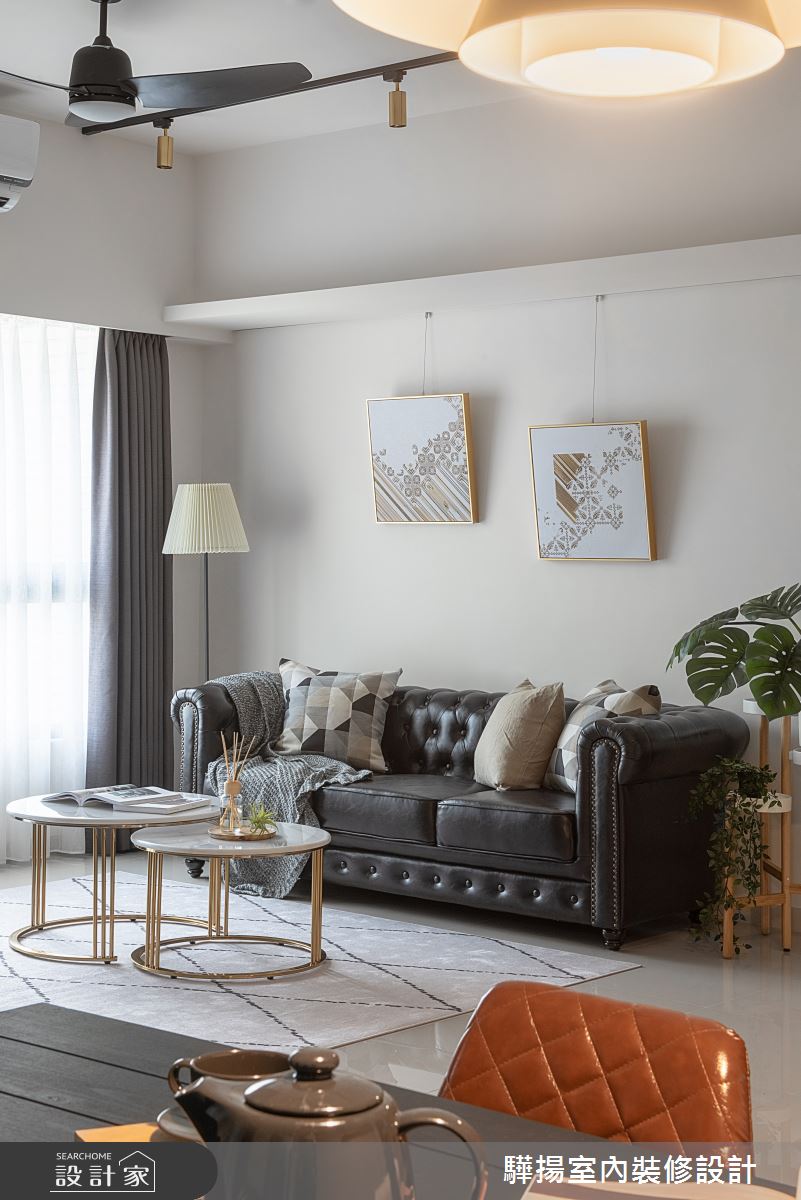 25坪新成屋(5年以下)＿現代風客廳案例圖片＿驊揚室內裝修設計有限公司＿驊揚_11璟自然之11