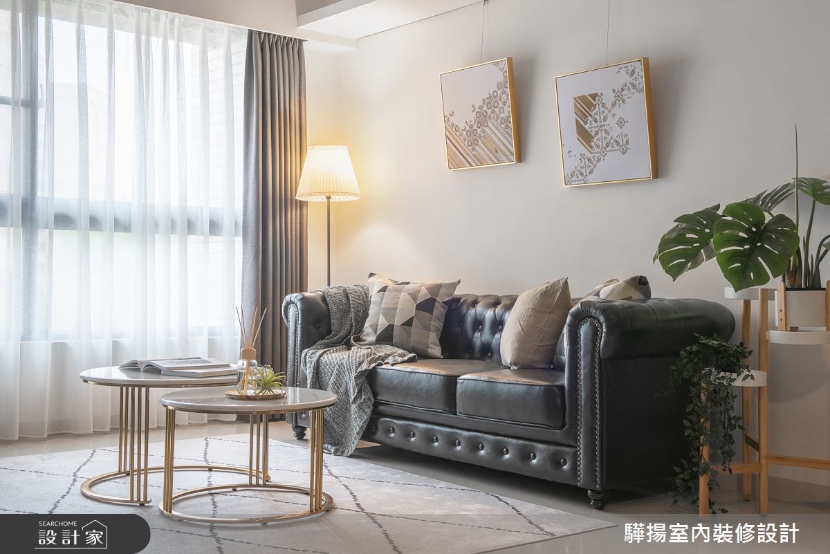 25坪新成屋(5年以下)＿現代風客廳案例圖片＿驊揚室內裝修設計有限公司＿驊揚_11璟自然之12
