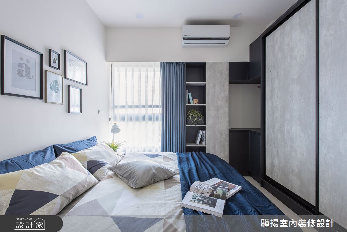 25坪新成屋(5年以下)＿現代風臥室案例圖片＿驊揚室內裝修設計有限公司＿驊揚_11璟自然之6