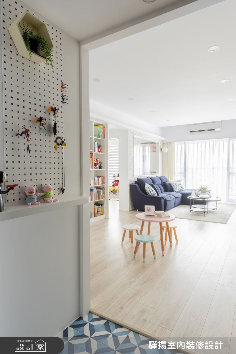 28坪新成屋(5年以下)＿現代風玄關案例圖片＿驊揚室內裝修設計有限公司＿驊揚_12太子雲之1