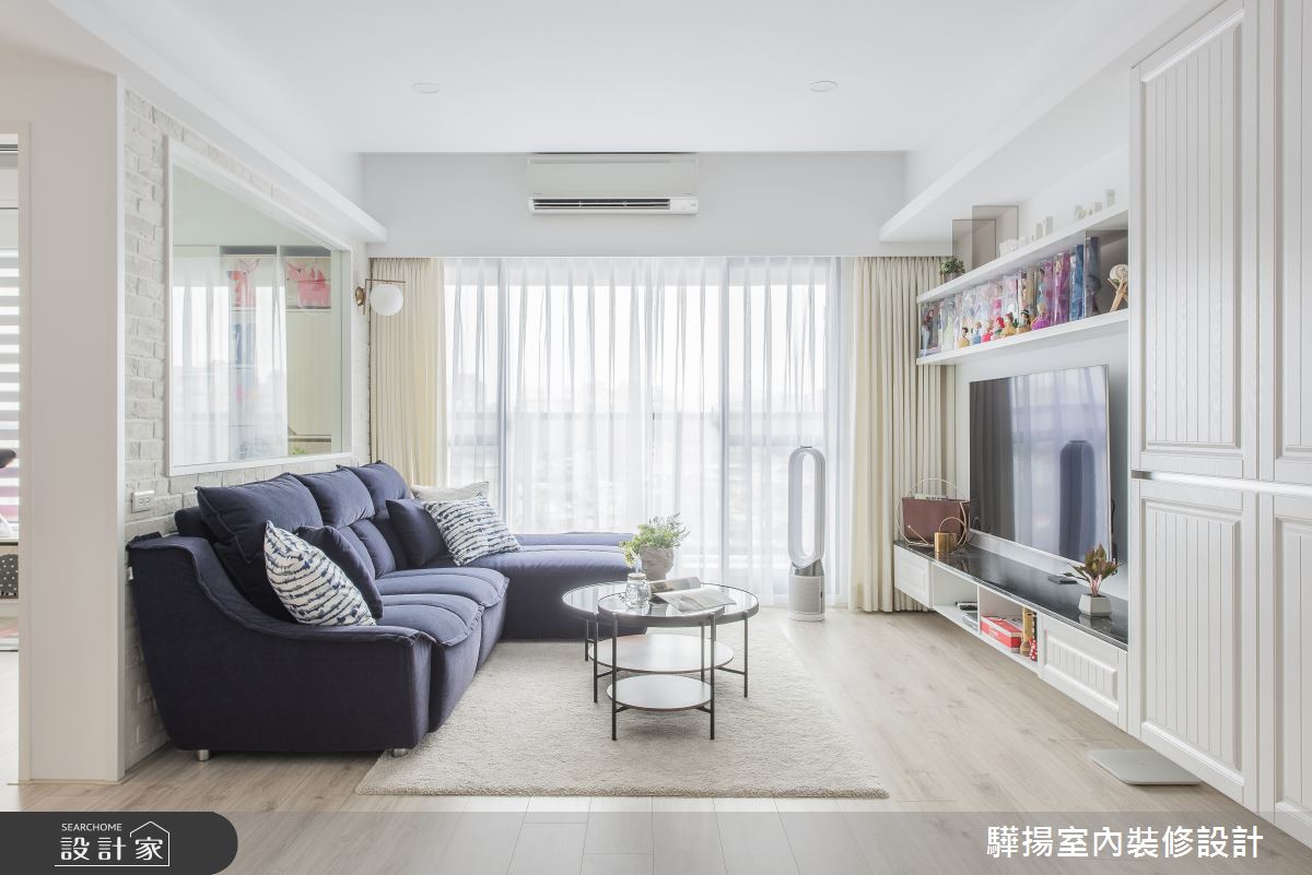 28坪新成屋(5年以下)＿現代風客廳案例圖片＿驊揚室內裝修設計有限公司＿驊揚_12太子雲之7