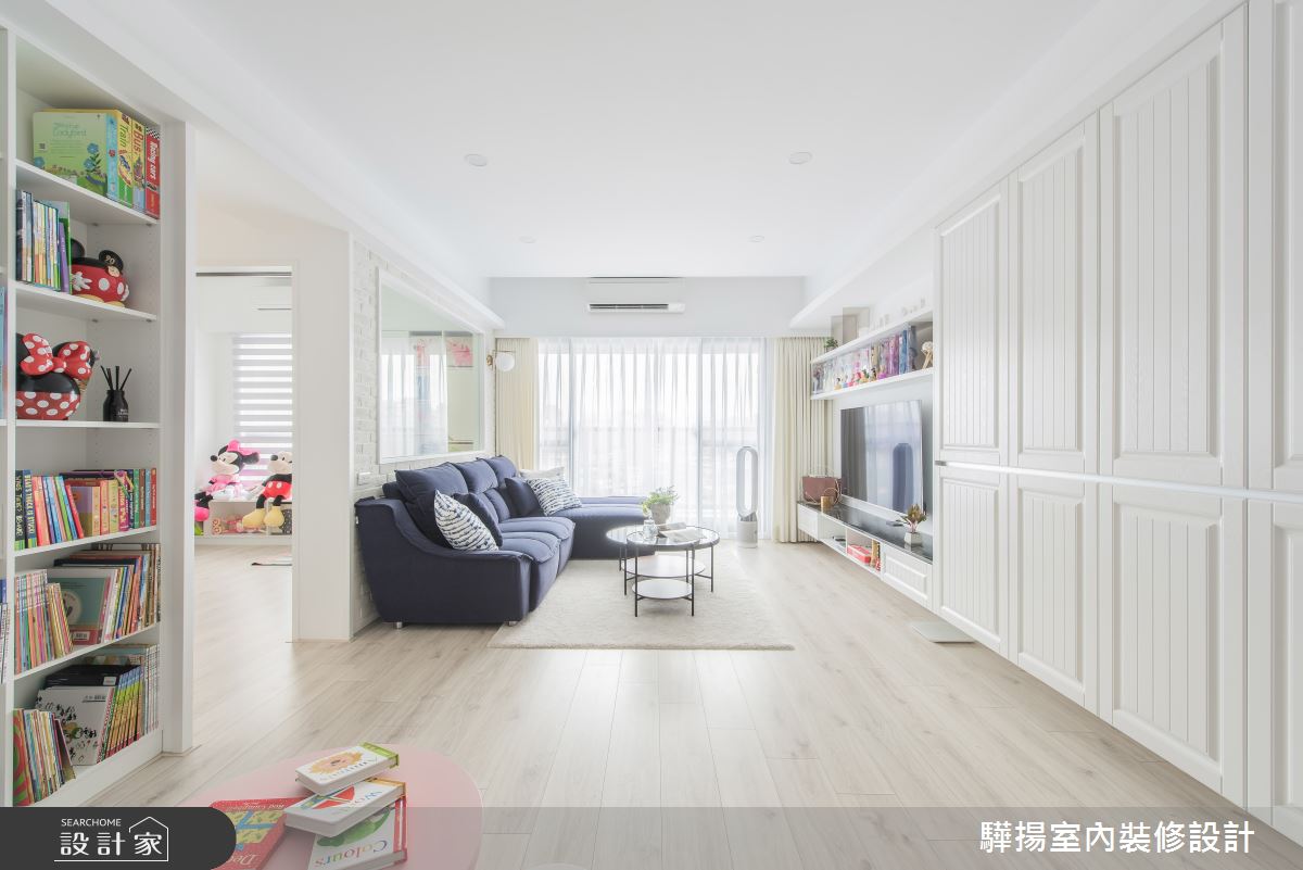 28坪新成屋(5年以下)＿現代風客廳案例圖片＿驊揚室內裝修設計有限公司＿驊揚_12太子雲之8