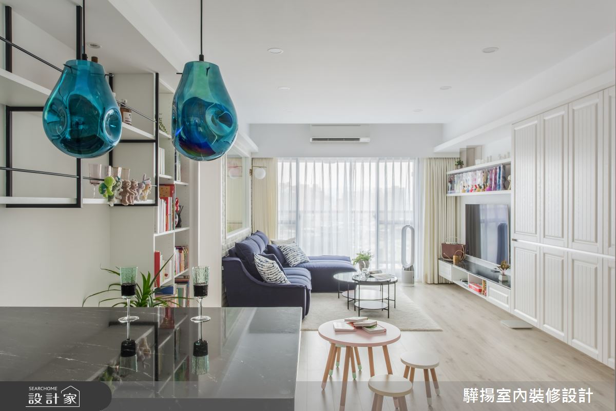 28坪新成屋(5年以下)＿現代風客廳案例圖片＿驊揚室內裝修設計有限公司＿驊揚_12太子雲之9