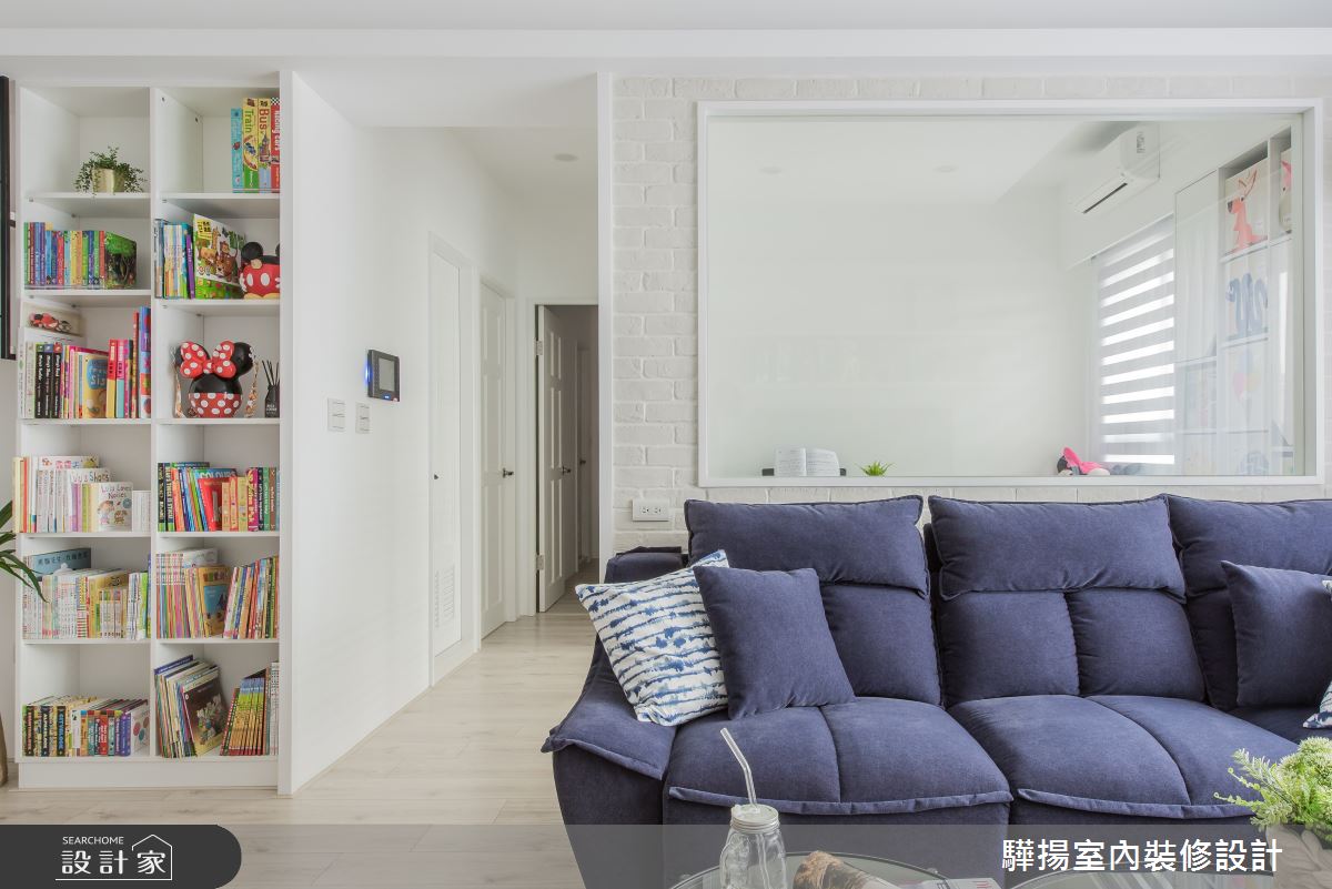 28坪新成屋(5年以下)＿現代風客廳案例圖片＿驊揚室內裝修設計有限公司＿驊揚_12太子雲之11