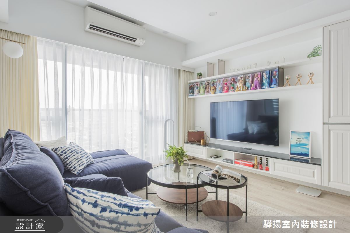 28坪新成屋(5年以下)＿現代風客廳案例圖片＿驊揚室內裝修設計有限公司＿驊揚_12太子雲之14