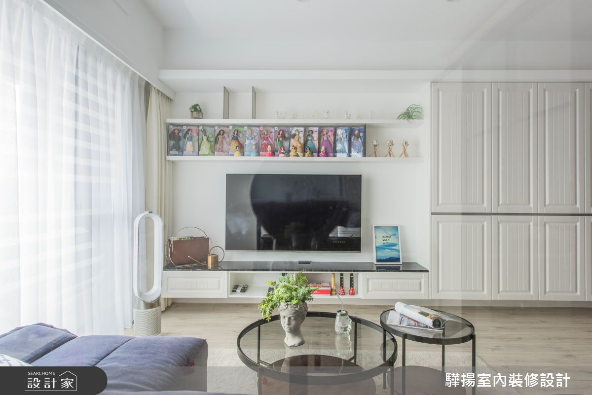 28坪新成屋(5年以下)＿現代風客廳案例圖片＿驊揚室內裝修設計有限公司＿驊揚_12太子雲之18