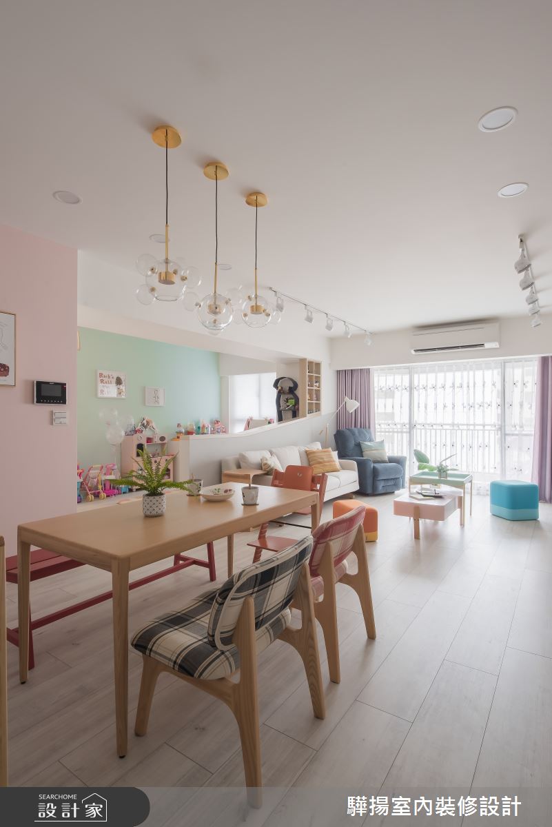 31坪新成屋(5年以下)＿北歐風餐廳案例圖片＿驊揚室內裝修設計有限公司＿驊揚_13GIGA核心城之6