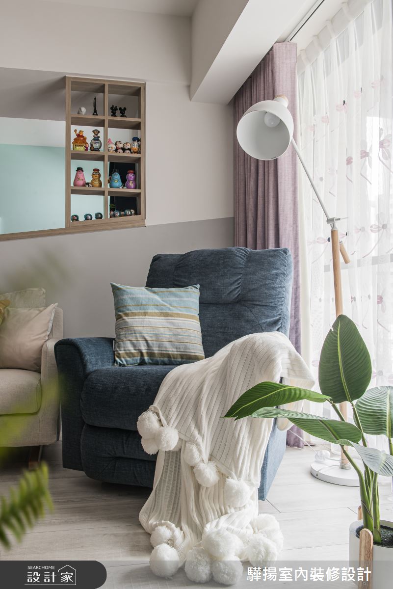 31坪新成屋(5年以下)＿北歐風客廳案例圖片＿驊揚室內裝修設計有限公司＿驊揚_13GIGA核心城之12