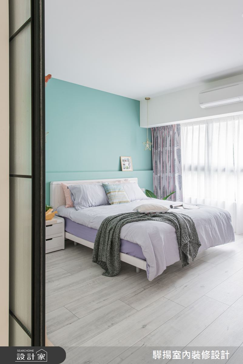 31坪新成屋(5年以下)＿北歐風臥室案例圖片＿驊揚室內裝修設計有限公司＿驊揚_13GIGA核心城之28